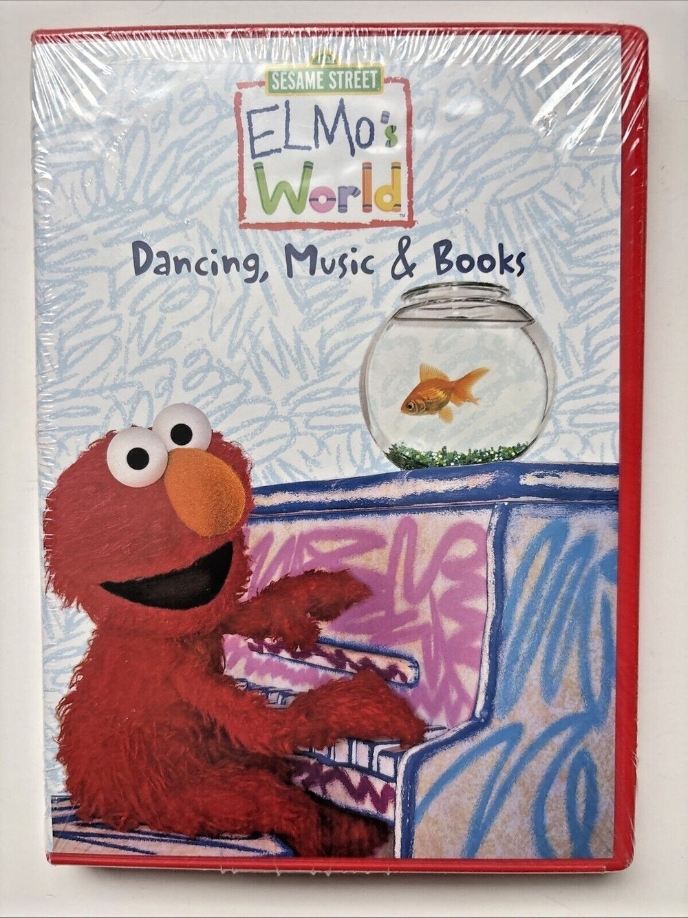 Elmo's World: Dancing, Music, & Books Sesame Street DVD 2001 *New Sealed*